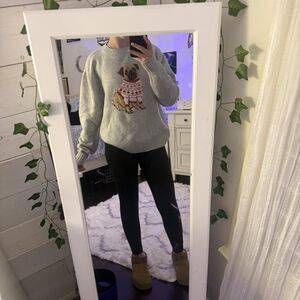 Hollister Light Gray Sweater